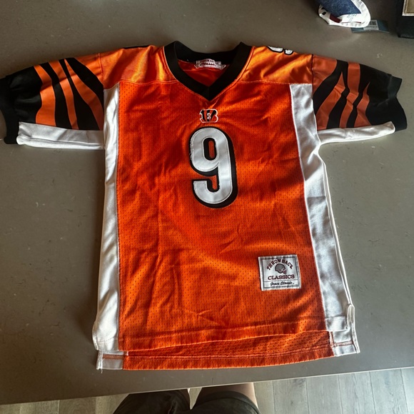 Throw Backs Classic Tops - Cincinnati Bengals Stitched Carson  Palmer Football Jersey kid XL women XS S M